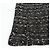 Chanel Falda de Tweed Negra CC Auth am8645V Negro - vista 5