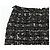 Chanel Falda de Tweed Negra CC Auth am8645V Negro - vista 9