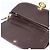 Céline Borsa a Spalla CELINE in Pelle Marrone Oro Auth ep10103 D'oro - vista 10