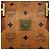 Borsa MCM Logogram Vicetos in pelle PVC marrone e oro Auth yk18983 D'oro - vista 12