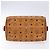 Borsa MCM Logogram Vicetos in pelle PVC marrone e oro Auth yk18983 D'oro - vista 5