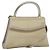 Borsa a mano Salvatore Ferragamo in nylon 2 in 1 grigio oro Auth sw1144