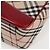 Bolsa de Ombro Burberry Nova Check Blue Label em Lona Bege Prata Autêntica BA4179 - vista 15