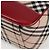 Bolsa de Ombro Burberry Nova Check Blue Label em Lona Bege Prata Autêntica BA4179 - vista 16