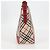 Bolsa de Ombro Burberry Nova Check Blue Label em Lona Bege Prata Autêntica BA4179 - vista 4