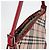Bolsa de Ombro Burberry Nova Check Blue Label em Lona Bege Prata Autêntica BA4179 - vista 7