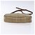 Autre Marque Borsa a Spalla Burberrys Nova Check in Tela Beige Oro Auth ep9949 D'oro - vista 5