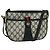 GUCCI GG Supreme Sherry Line Shoulder Bag PVC Navy Gold 89 02 032 Auth yk18894 Red Golden Navy blue
