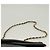 Borsa a Spalla con Catena CHANEL in Pelle Nera Oro CC Auth 133043 Nero D'oro - vista 14