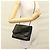 Borsa a Spalla con Catena CHANEL in Pelle Nera Oro CC Auth 133043 Nero D'oro - vista 27