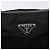 Borsa a Spalla PRADA in Nylon Pelle Nera Argento Autentica bs28220 Nero - vista 18