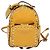 Sac à dos en cuir Valentino avec clous jaune argent authentique BA3815 Argenté - vue 13