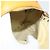 Sac à dos en cuir Valentino avec clous jaune argent authentique BA3815 Argenté - vue 19