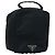 Bolso de mano de nylon PRADA azul marino plata Auth sw1292
