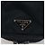 Bolso de mano de nylon PRADA azul marino plata Auth sw1292 - vista 19