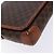 Céline Borsa a Spalla in Tela Macadam CELINE PVC Marrone Oro Auth 133924 D'oro - vista 16