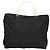 PRADA Borsa a mano in nylon nero chiaro Auth am8816 - vista 2