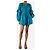 Ulla Johnson Teal blouse & shorts set - size UK 6 Green - view 3