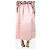Rochas Saia midi plissada de seda rosa - tamanho UK 12 - vista 3