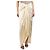 Johanna Ortiz Falda midi de seda crema - talla UK 10 Crudo