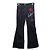 Pantalones ROCCOBAROCCO Negros de Algodón con Detalles de Strass
