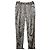 Autre Marque Calças com estampa de leopardo elásticas poliéster 38 fr