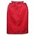 Falda roja de algodón Pierre Cardin