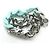 Bracciale Catena Scultura LV MP2630 di Louis Vuitton Argento Verde - vista 9