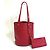 Sac à épaule Petite Bucket PM en Epi Louis Vuitton Rouge - vue 3