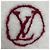 Sciarpa Darling in Monogramma Fiore Louis Vuitton Bianco Rosso - vista 4