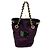 Néonoé Borsa tote NeoNoe Double Gesture di Louis Vuitton Nero Porpora