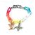 Bracciale Charm Arcobaleno Acquerello Louis Vuitton Multicolore