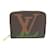 Louis Vuitton Monogram Reverse Zippy Coin Purse Brown Cloth  ref.2420711