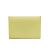 Hermès Tarjetero Calvi Duo de cuero Epsom Hermes Amarillo