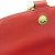 Borsa a spalla in pelle Gucci GG Marmont Double G 589474 per donna Rosso - vista 14
