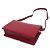 Borsa a spalla in pelle Gucci GG Marmont Double G 589474 per donna Rosso - vista 2