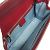 Borsa a spalla in pelle Gucci GG Marmont Double G 589474 per donna Rosso - vista 3
