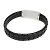 Bracciale in pelle Prada SAFFIANO 2IB150 Nero - vista 3