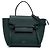 Belt Bag Céline Bolsa de cinto em couro de bezerro granulado nano verde Celine Verde escuro