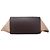 Céline Celine Brown Medium Tricolor Leather Trapeze Satchel Dark brown - view 3