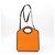 Borsa a mano arancione Burberry - vista 3