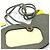 Charm per cane Porte Address Monogram in titanio Louis Vuitton Marrone - vista 7