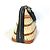 Borsa Alma PM trasformata Louis Vuitton M52348 Nero Beige - vista 3