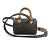 Borsa a mano Mini Speedy Pouch Monogram Louis Vuitton Marrone - vista 2