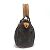 Borsa a mano Mini Speedy Pouch Monogram Louis Vuitton Marrone - vista 3