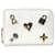 Louis Vuitton Epi Love Lock Zippy Coin Purse White Leather  ref.2421138