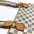 Borsa a tracolla Pochette Bosphore Damier Azur di Louis Vuitton Bianco Blu - vista 10