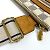 Borsa a tracolla Pochette Bosphore Damier Azur di Louis Vuitton Bianco Blu - vista 9