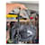 Borsa bowling Prada nera in pelliccia e nylon Nero - vista 2