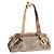 Borsa Tod's beige in cotone e pelliccia